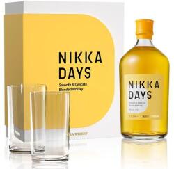NIKKA WHISKY Days whisky DD 2 pohárral DRS (0, 7L / 40%) - whiskynet