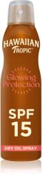 Hawaiian Tropic Glowing Protection napvédő spray SPF 15 177 ml