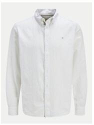JACK & JONES Férfi ing, Jack and Jones, 304780448, Pamut/Pamut, L INTL, Fehér (0000304780448_L)