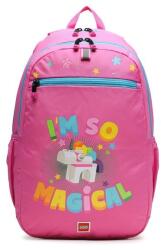 LEGO® Hátizsák, LEGO, 5711013123208, poliészter, egy méret, rózsaszín