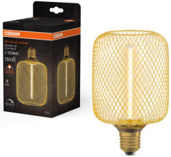 OSRAM E27 LED 3, 5W, 150 lm, 1800 K, candlelight, dimmelhető, arany színű üveg-15 W izzó helyett - Star+ Deco Square DIM filament (4058075840188)