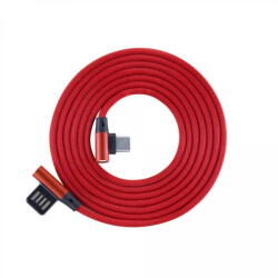 SBOX USB->Type-C 90 m/m 1.5m Type-C-90R strawberry red (T-MLX35540) - vexio