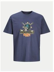 JACK & JONES Férfi póló, Jack and Jones, 304367878, Pamut, M INTL, Kék (0000304367878_M)