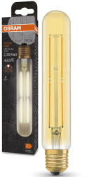 OSRAM E27 LED 4W, 400 lm, 2000 K, candlelight, arany színű színű üveg-35 W izzó helyett - Vintage 1906 Classic Tubular Gold filament (4099854091889)