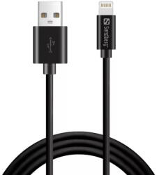 Sandberg 441-39 USB>Lightning MFI 1m Black (T-MLX54854) - vexio