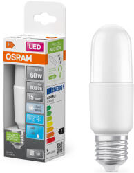OSRAM E27 LED, 8, 5W, 806 lm, 4000 K, hidegfehér, opál műanyag-60 W izzó helyett - Star Classic (4058075059177)