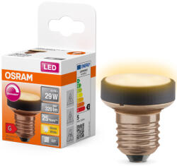 OSRAM E27 LED 4, 5W, 320 lm, 2700 K, melegfehér, dimmelhető, opál műanyag-30 W izzó helyett - Star Flat (4099854356926)