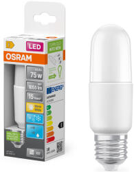 OSRAM E27 LED, 9, 5W, 1055 lm, 2700 K, melegfehér, opál műanyag-75 W izzó helyett - Star Classic (4058075059191)