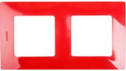 Legrand 665022 Niloé 2-es keret piros (665022)