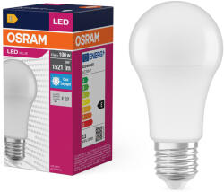 OSRAM E27 LED 13W, 1521 lm, 6500 K, daylight, opál műanyag-100 W normál izzó helyett - Value Classic A (4099854109997)