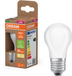 OSRAM E27 LED kisgömb, 3, 8W, 806 lm, 2700 K, melegfehér, opál üveg-60 W izzó helyett - Superstar+ Classic P (4099854255830)