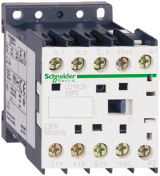 Schneider Electric Mágneskapcsoló 6A 24V AC, Tekercs: 24V AC, LC1K0610B72 Schneider (LC1K0610B72)