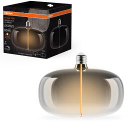 OSRAM E27 LED 4W, 60 lm, 1800 K, candlelight, dimmelhető, füstszínű üveg-5 W izzó helyett - Magnetic Vintage dim Classic Elispe P215 Smoke 6 DIM filament (4058075836440)