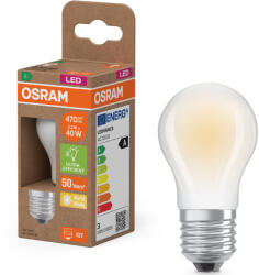 OSRAM E27 LED kisgömb, 2, 2W, 470 lm, 2700 K, melegfehér, opál üveg-40 W izzó helyett - Superstar+ Classic P (4099854255779)