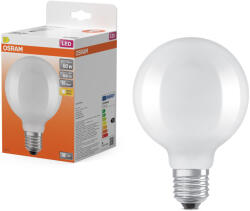 OSRAM E27 LED nagygömb, 5, 9W, 806 lm, 2700 K, melegfehér, opál üveg-60 W izzó helyett - Star Classic Globe95 (4099854466465)