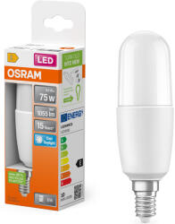 OSRAM E14 LED, 9, 5W, 1055 lm, 6500 K, daylight, opál műanyag-75 W izzó helyett - Star Classic (4058075466272)