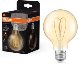 OSRAM E27 LED Vintage, 8W, 806 lm, 2200 K, candlelight, dimmelhető, arany színű színű üveg-60 W izzó helyett - Vintage 1906 Classic Heart Filament (4058075836884)