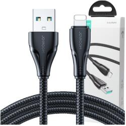 JOYROOM Telefon adatkábel, Joyroom, USB-Lightning, 2.4A, 3m, Fekete
