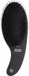 Olivia Garden Expert Care Curve Boar & Nylon Brush Black