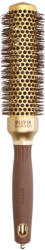 Olivia Garden Expert Blowout Speed Wavy Bristles Brush Gold and Brown 35 mm - bezvado