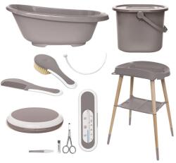 bébé-jou Sense 7 részes babakád és kádállvány fürdető szett chalk brown b428816