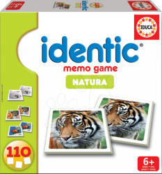 Educa Pexeso Identic Joc de memorie Game Natura Educa 110 bc cu animale de la 6 ani (EDU14783)
