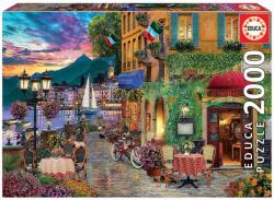 Educa Puzzle Italian Fascino Educa cu 2000 piese şi lipici Fix de la 11 ani (EDU18009) Puzzle