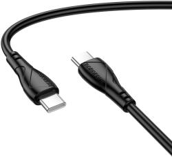BOROFONE Kábel BX121 Energia - C típusú C típusú - PD 60W 1 méter fekete