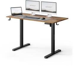 SENSE7 Állítható magasságú íróasztal Nojo Light 120 cm x 60 cm sötétbarna (14491002)