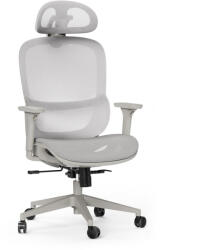 SENSE7 Ergonomikus irodai forgószék Neyo deréktámasz, fejtámla, háló, szürke (14778605)