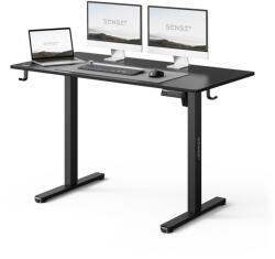SENSE7 Állítható magasságú íróasztal Nojo Light 120 cm x 60 cm fekete (14490992)