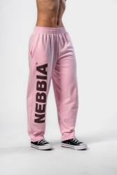 NEBBIA Loose-Fit Baggy Nadrág BOYFRIEND STYLE 432 - pink (L) - NEBBIA