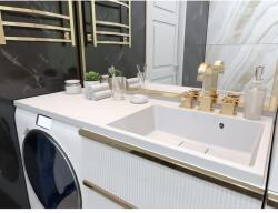 Ulgran Paola Magenta 1200 R Fürdőszobai Mosdókagyló - Fehér (P-1200-R) - rent-xgranit