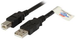 EFB-Elektronik Prémium USB-A Apa - USB-B 2.0 Nyomtató Kábel - 5 m, Fekete (K5256SW.5)