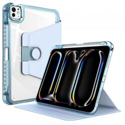 Techsuit Husa pentru Apple iPad Pro 11 (2024) Techsuit Crystal Vision (Albastru/Transparent)