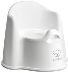BabyBjörn - Olita cu protectie spate Potty Chair White (BS-055221A) Olita