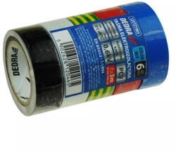 Dedra BandÄ izolatoare electricÄ PCV mix 19mmx3m set 6 buc (12VTZ1903)