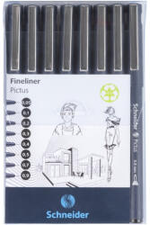 Schneider Fineliner Schneider Pictus 8 buc/portofel (LIN072)