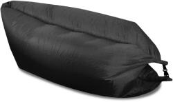 Aga LAZY BAG felfújható ülőzsák 200 × 70 cm, fekete (K19052)