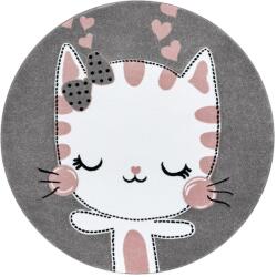DYWAN PETIT KITTY KOTEK koło szary