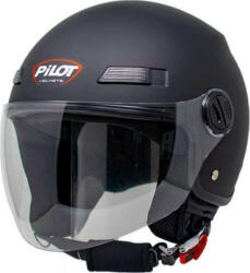 Pilot Fazer Negru mat Cască Moto Jet ECE 22.06 950gr PIL000KRA53 (PIL000KRA53)