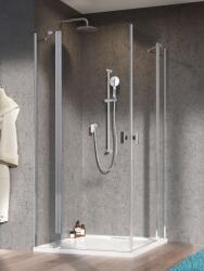 Radaway Nes 8 KDD II 90 szögletes zuhanykabin balos ajtó, króm 10085090-01-01L (10085090-01-01L)