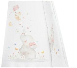  Elefántos Babatakaró Szett - 100x135 cm, Párnahuzat és Kiságyvédő