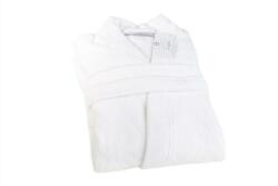  Nefretete Opulence Fehér Frottír Fürdőköpeny - XXL, 100% Egyiptomi Pamut