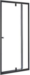 Leziter Flexi állítható zuhanyajtó 86-101x185 cm fekete (LF86-101B) - geminiduo