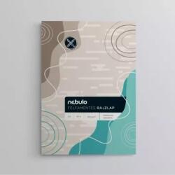 Nebulo Nebulo: Félfamentes rajzlap - A4, 10 db-os