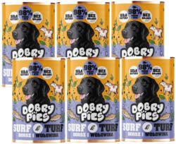 Dobry Pies Dobry tőkehal- és marhahúsos piték 6x400g