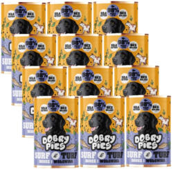 Dobry Pies Dobry tőkehal- és marhahúsos piték 12x400g