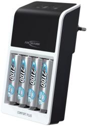 ANSMANN Comfort Plus 4x AA/AAA NiMH Akkumulátor Töltő (+4 db AA elem) (1001-0094-01) (1001-0094-01)