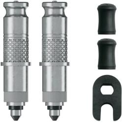 SKS Clik Valve szelepátalakító szett hagyományos (dunlop) szelephez, ezüst